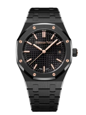 Audemars Piguet Royal Oak Selfwinding Black ceramic and Black dial Black ceramic bracelet Ref. 77350CE.OO.1266CE.03.A