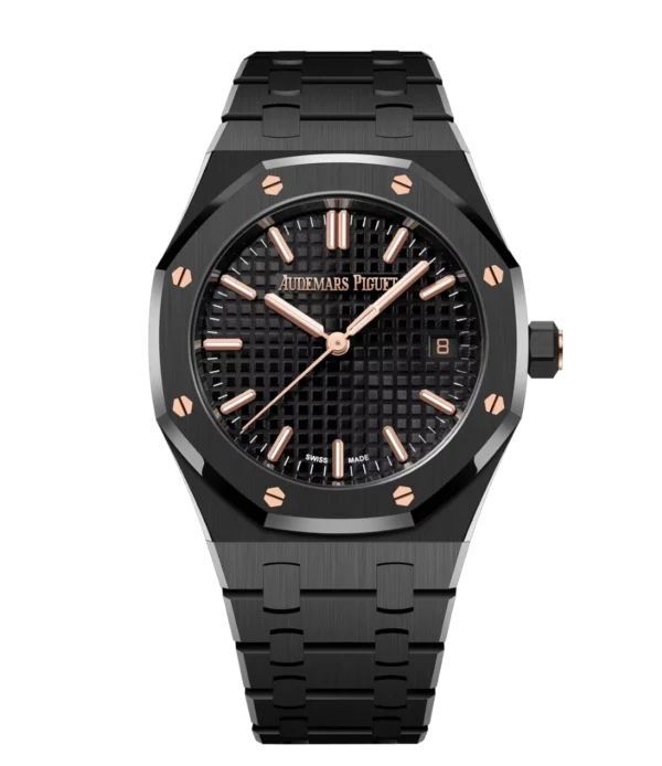 Audemars Piguet Royal Oak Selfwinding Black ceramic and Black dial Black ceramic bracelet Ref. 77350CE.OO.1266CE.03.A