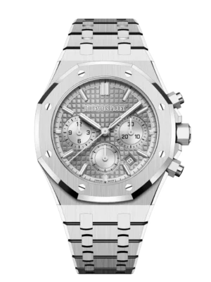 Audemars Piguet Royal Oak Selfwinding Chronograph Stainless steel and Grey dial Stainless steel bracelet Ref. 26715ST.OO.1356ST.02