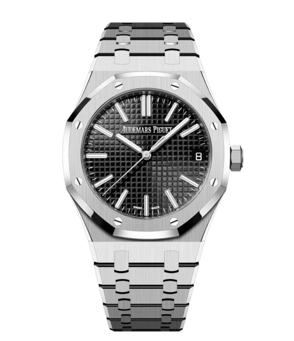 Audemars Piguet Royal Oak Selfwinding Stainless steel and Black dial Stainless steel bracelet Ref. 15510ST.OO.1320ST.07