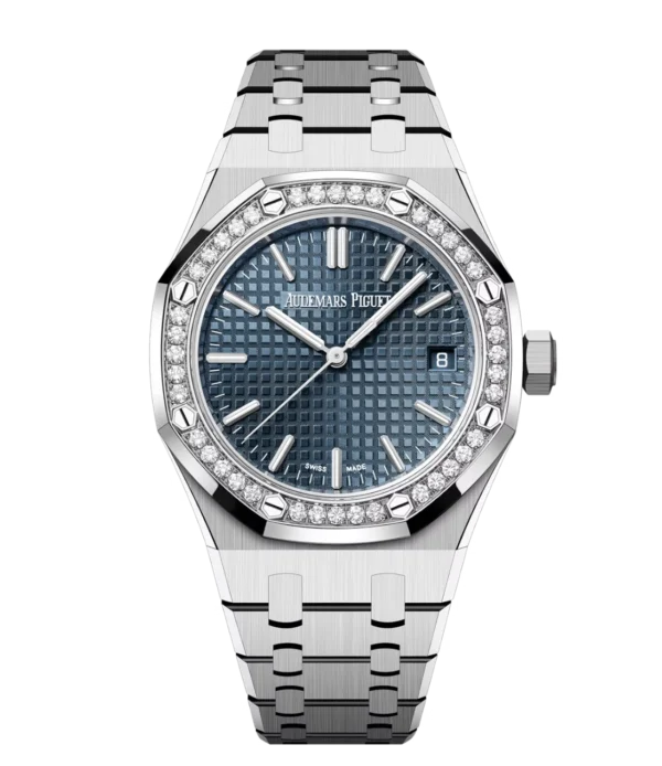 Audemars Piguet Royal Oak Selfwinding Stainless steel and “Bleu nuit nuage 50” dial Stainless steel bracelet Ref. 15551ST.ZZ.1356ST.05