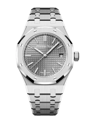 Audemars Piguet Royal Oak Selfwinding Stainless steel and Grey dial Stainless steel bracelet Ref. 15550ST.OO.1356ST.07