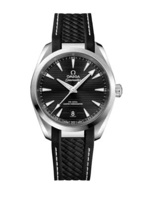 OMEGA Seamaster Aqua Terra 150M Steel and Black dial Black Rubber strap Ref. 220.12.38.20.01.001