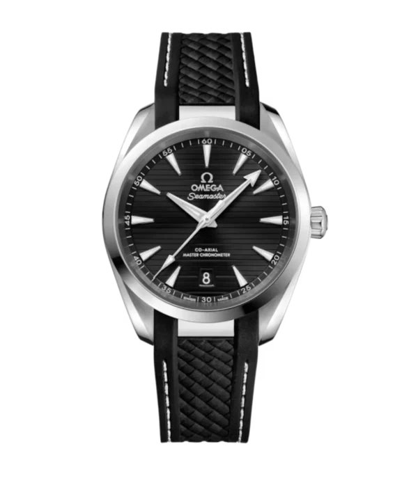 OMEGA Seamaster Aqua Terra 150M Steel and Black dial Black Rubber strap Ref. 220.12.38.20.01.001