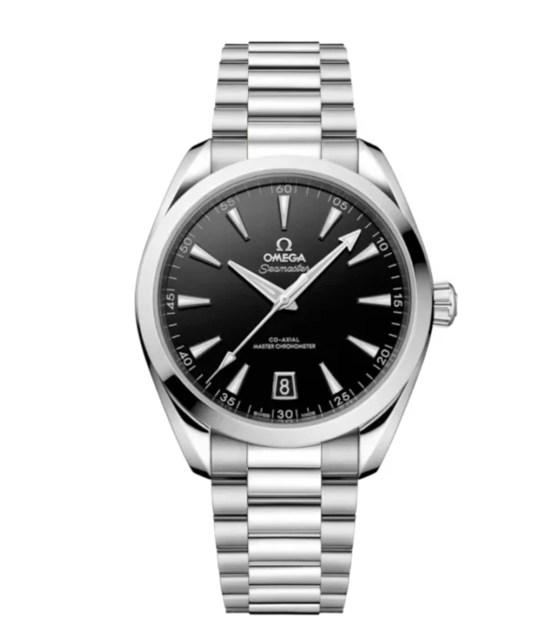 OMEGA Seamaster Aqua Terra 150M Steel and Black dial steel bracelet Ref. 220.10.41.21.01.002