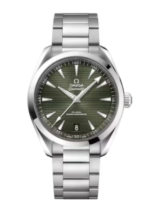 OMEGA Seamaster Aqua Terra 150M Steel and Green dial steel bracelet Ref. 220.10.41.21.10.001