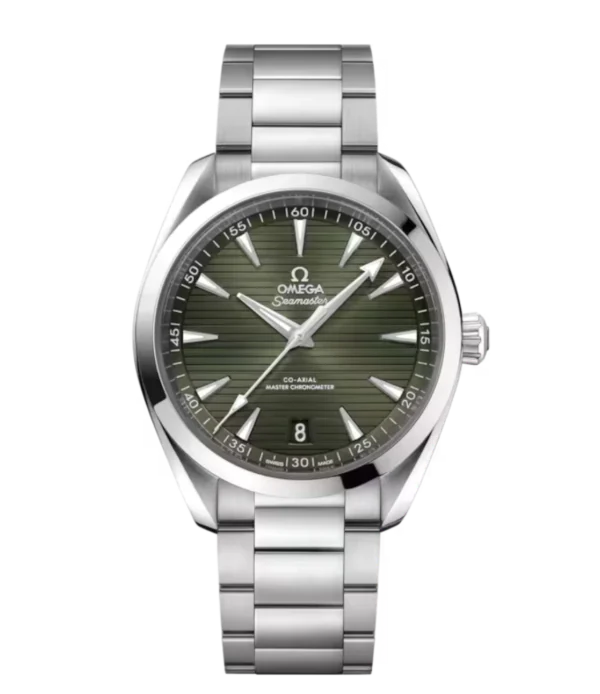 OMEGA Seamaster Aqua Terra 150M Steel and Green dial steel bracelet Ref. 220.10.41.21.10.001