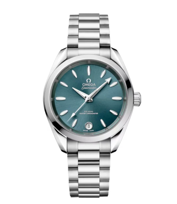 OMEGA Seamaster Aqua Terra 150M Steel and Lagoon green dial Steel bracelet Ref. 220.10.34.20.10.001