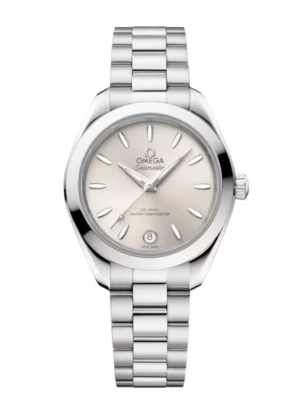 OMEGA Seamaster Aqua Terra 150M Steel and Sandstone dial Steel Butterfly clasp bracelet Ref. 220.10.30.20.09.001