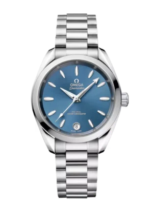 OMEGA Seamaster Aqua Terra 150M Steel and Sea blue dial Steel bracelet Ref. 220.10.34.20.03.002
