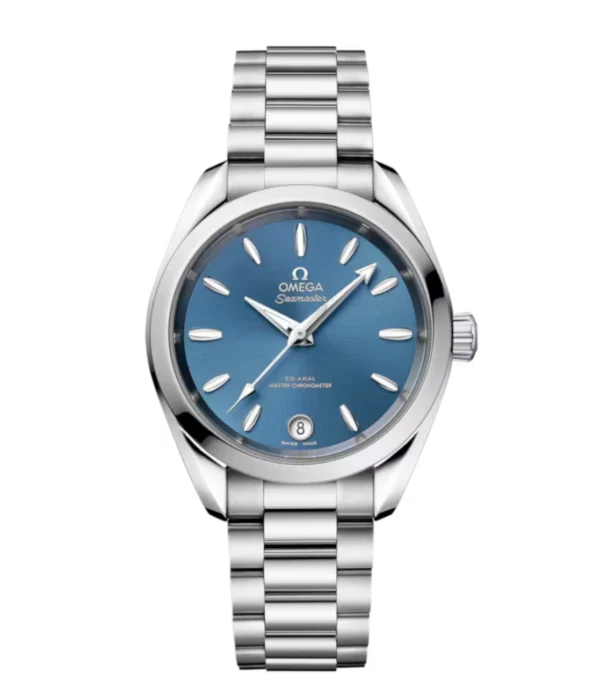 OMEGA Seamaster Aqua Terra 150M Steel and Sea blue dial Steel bracelet Ref. 220.10.34.20.03.002