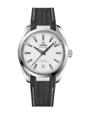 OMEGA Seamaster Aqua Terra 150M Steel and Silver dial Grey Rubber strap Ref. 220.12.38.20.02.001