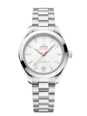 OMEGA Seamaster Aqua Terra 150M Steel and Silver dial Steel Butterfly clasp bracelet Ref. 220.10.30.20.02.001