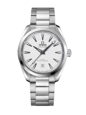 OMEGA Seamaster Aqua Terra 150M Steel and Silver dial Steel Butterfly clasp bracelet Ref. 220.10.38.20.02.001
