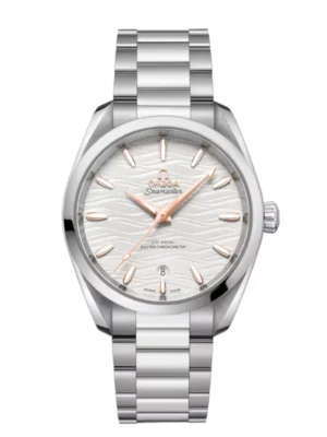 OMEGA Seamaster Aqua Terra 150M Steel and Silver dial Steel Butterfly clasp bracelet Ref. 220.10.38.20.02.002