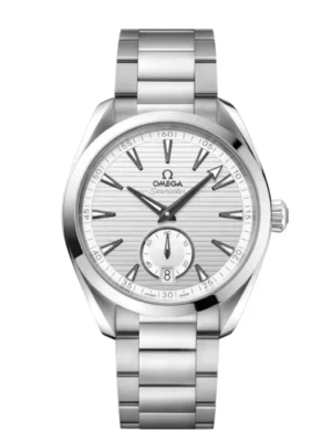 OMEGA Seamaster Aqua Terra 150M Steel and Silver dial Steel Butterfly clasp bracelet Ref. 220.10.41.21.02.002