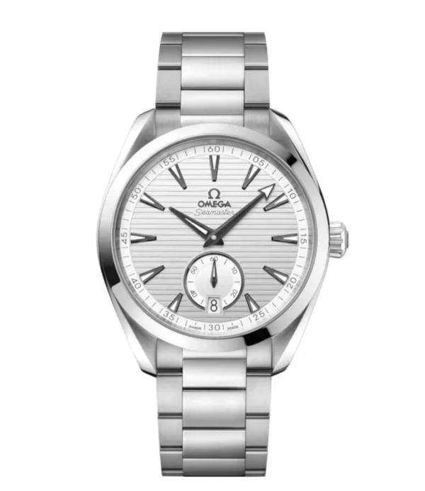 OMEGA Seamaster Aqua Terra 150M Steel and Silver dial Steel Butterfly clasp bracelet Ref. 220.10.41.21.02.002