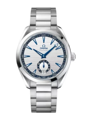 OMEGA Seamaster Aqua Terra 150M Steel and Silver dial Steel Butterfly clasp bracelet Ref. 220.10.41.21.02.004