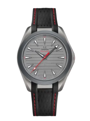 OMEGA Seamaster Aqua Terra 150M "Ultra Light" Titanium and Grey dial Black Rubber strap Ref. 220.92.41.21.06.001
