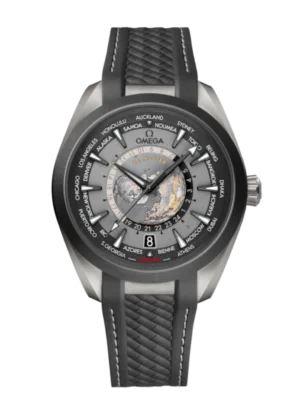 OMEGA Seamaster Aqua Terra 150M Titanium and  Grey dial Black Rubber strap Ref. 220.92.43.22.99.001