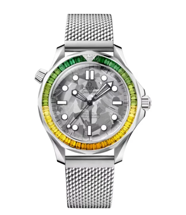 OMEGA Seamaster Diver 300M "James Bond 60th anniversary" Canopus Gold™ and Grey dial diamond bezel Canopus Gold™ Foldover clasp bracelete Ref. 210.55.42.20.99.001