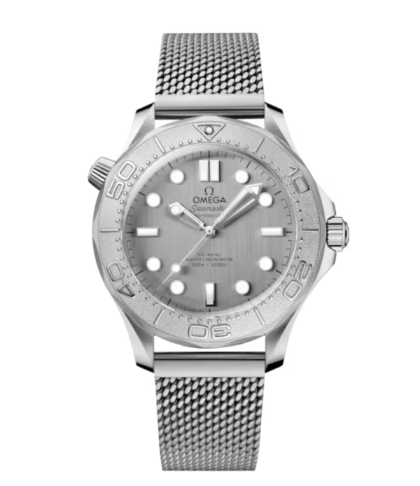 OMEGA Seamaster Diver 300M Steel and Grey dial Steel Foldover clasp bracelete Ref. 210.30.42.20.06.002