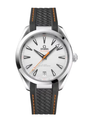 OMEGA Seamaster Aqua Terra 150M Steel and Silver dial Grey Rubber strap Ref. 220.12.41.21.02.002