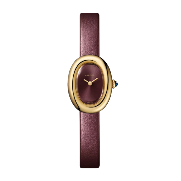 Cartier Baignoire Mini Quartz 23 mm Purple Dial