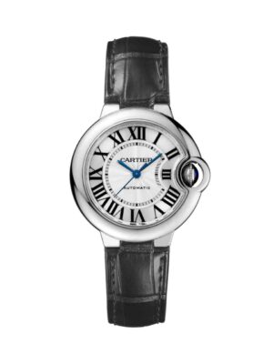 Cartier Ballon Bleu 33mm Automatic Black Strap