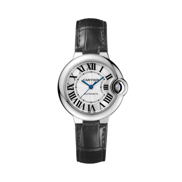 Cartier Ballon Bleu 33mm Automatic Black Strap