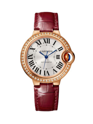 Cartier Ballon Bleu 33mm Automatic Rose Gold and Diamond