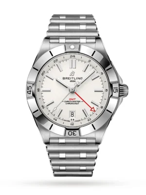 Breitling BLS Factory Chronomat Automatic GMT 40mm White Dial