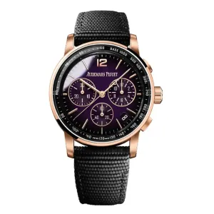 Audemars Piguet Code 11.59 Selfwinding Chronograph Purple Men’s Watch 26393NR.OO.A002KB.02 APSF