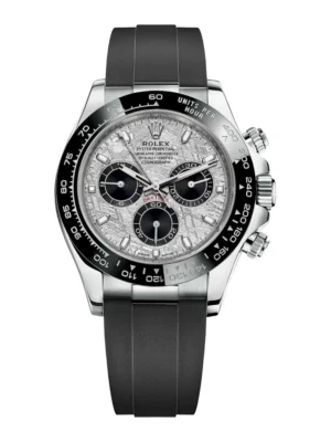 Rolex Cosmograph Daytona Meteorite Dial White Gold Oysterflex Men's Watch 116519LN By Clean Factory