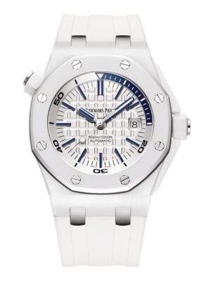 Audemars Piguet Royal Oak Offshore Diver 15707 White Ceramic JF 42mm