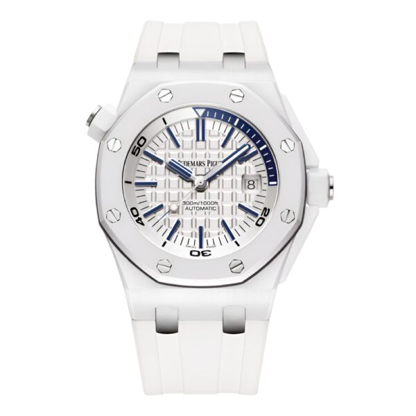Audemars Piguet Royal Oak Offshore Diver 15707 White Ceramic JF 42mm