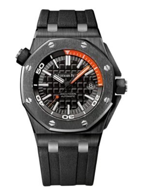 Audemars Piguet Royal Oak Offshore Diver 15707 Black Ceramic Dial 42mm