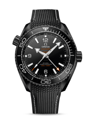 OMEGA Seamaster Planet Ocean 600M GMT 45.5mm Deep Black Real Ceramic VSF 1:1 Best Edition