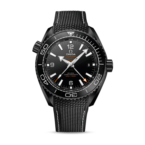 OMEGA Seamaster Planet Ocean 600M GMT 45.5mm Deep Black Real Ceramic VSF 1:1 Best Edition